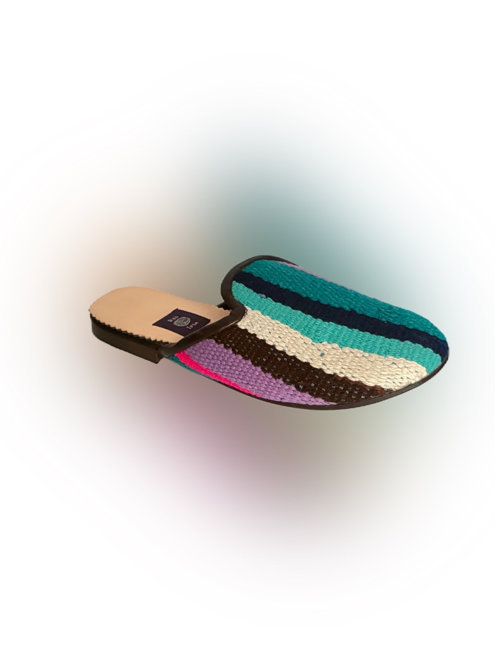 Res Ipsa Women Slide New Colorful Made In Morocco Size 7